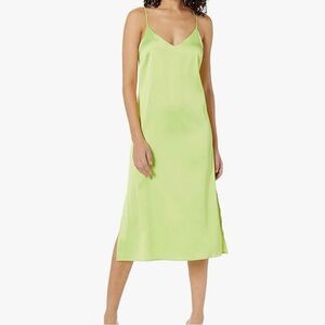 The Drop Women's Ana Silky V-Neck Midi Slip‎ Dress